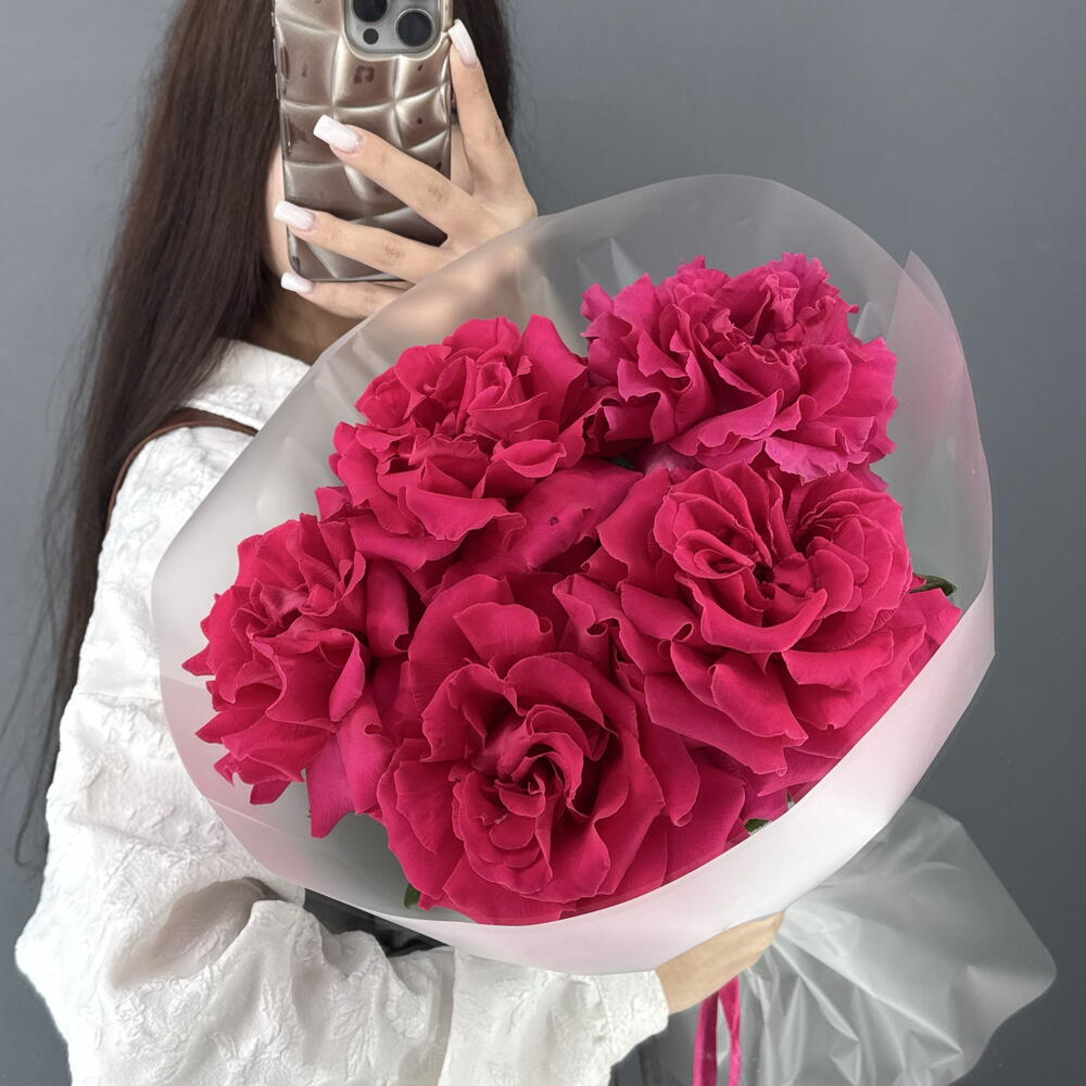 Монобукет из Французской Розы «Фул Монти💕»