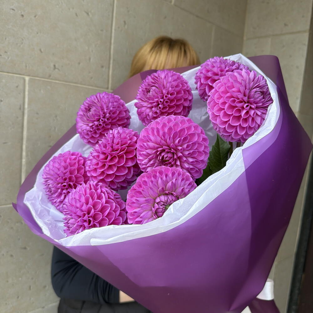Букет георгин 💐