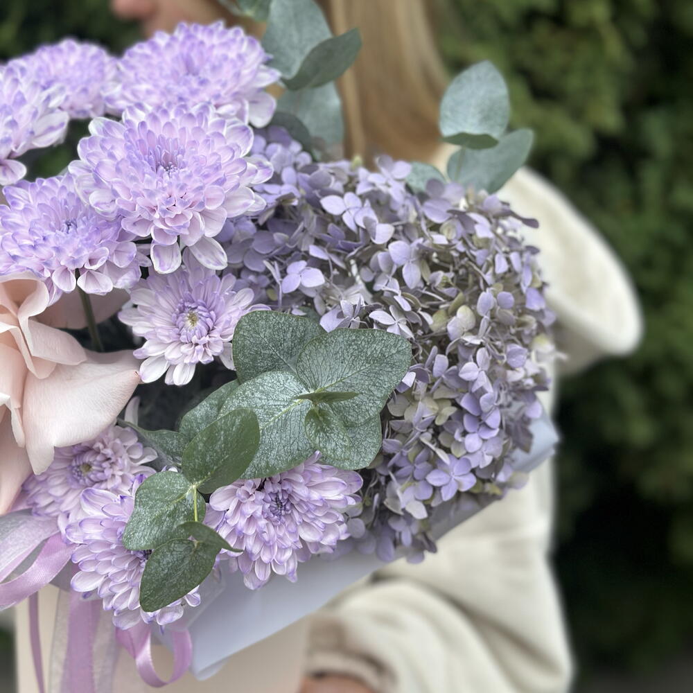 Лиловые цветы