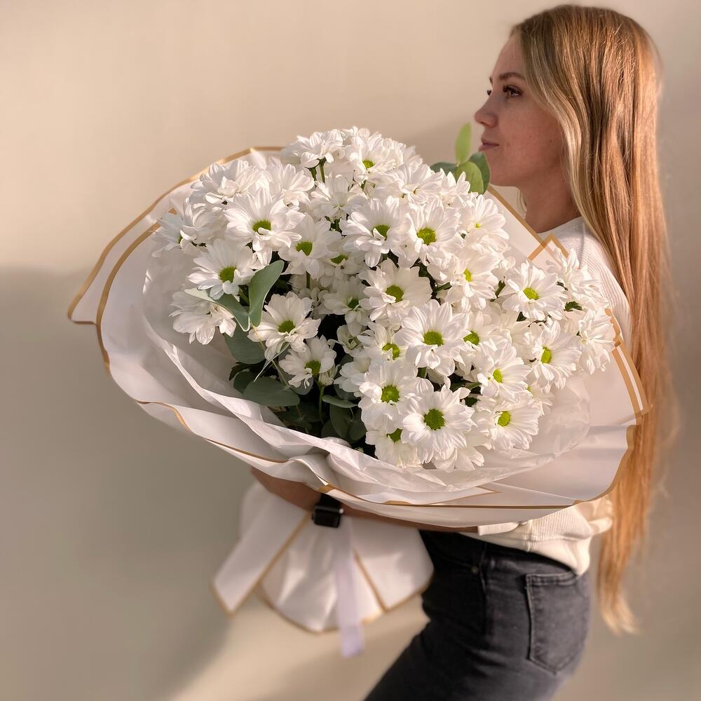Букет из хризантем