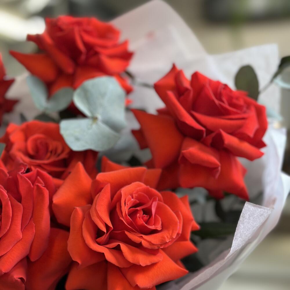 Букет с французскими розами ♥
