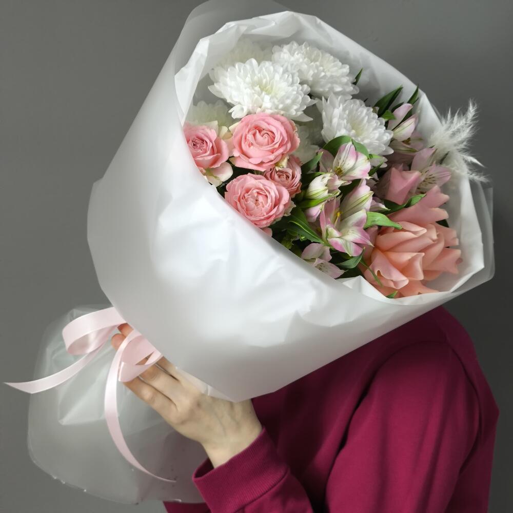 Букет розовое облачко 🌸