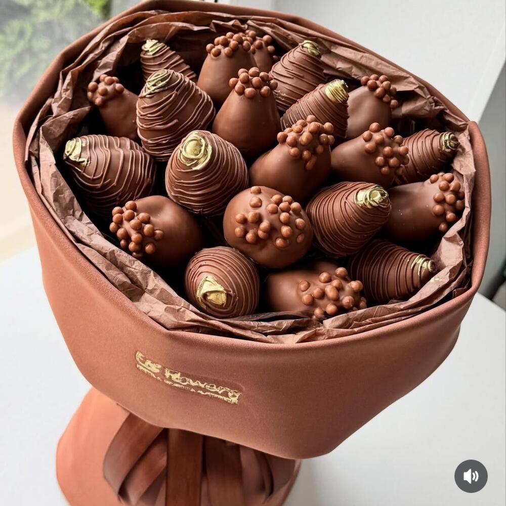 Клубника в шоколаде 21 штука