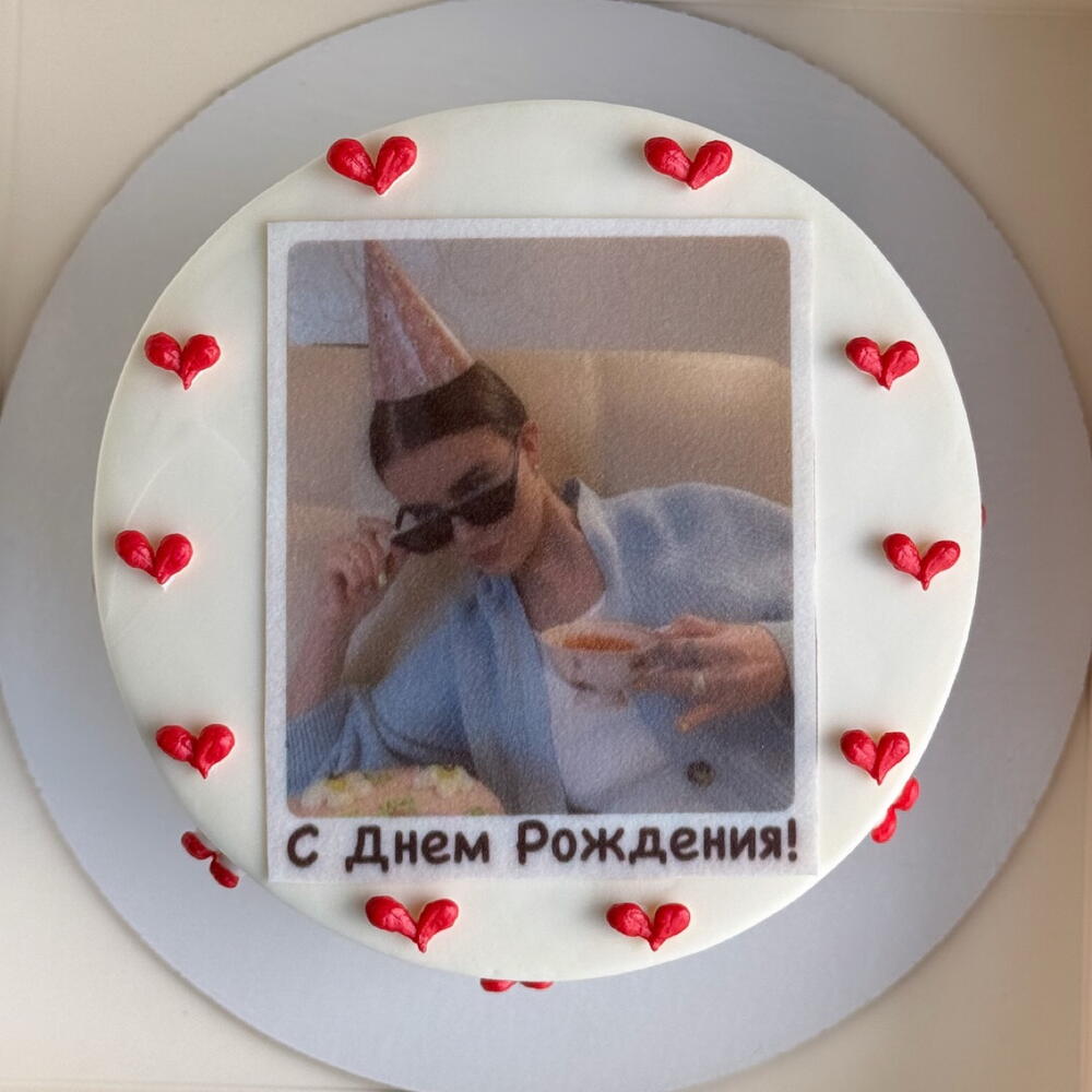 Бенто торт с вашей личной фотографией