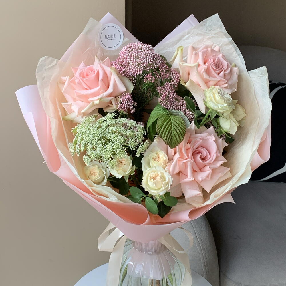 Букет «Клубничное суфле»🌸