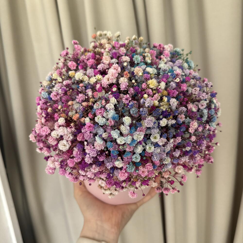 ❗️АКЦИЯ❗️Композиция из гипсофилы 💜