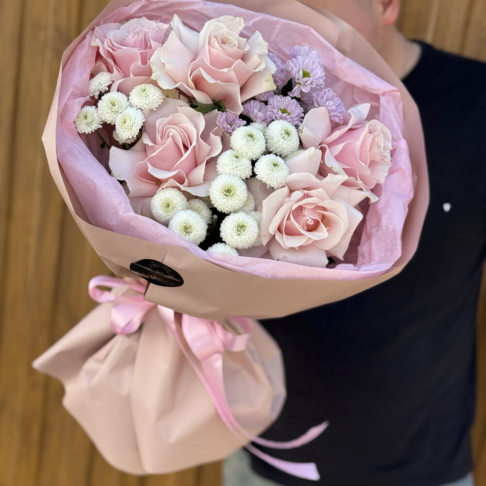 Букет из французских роз 🌸