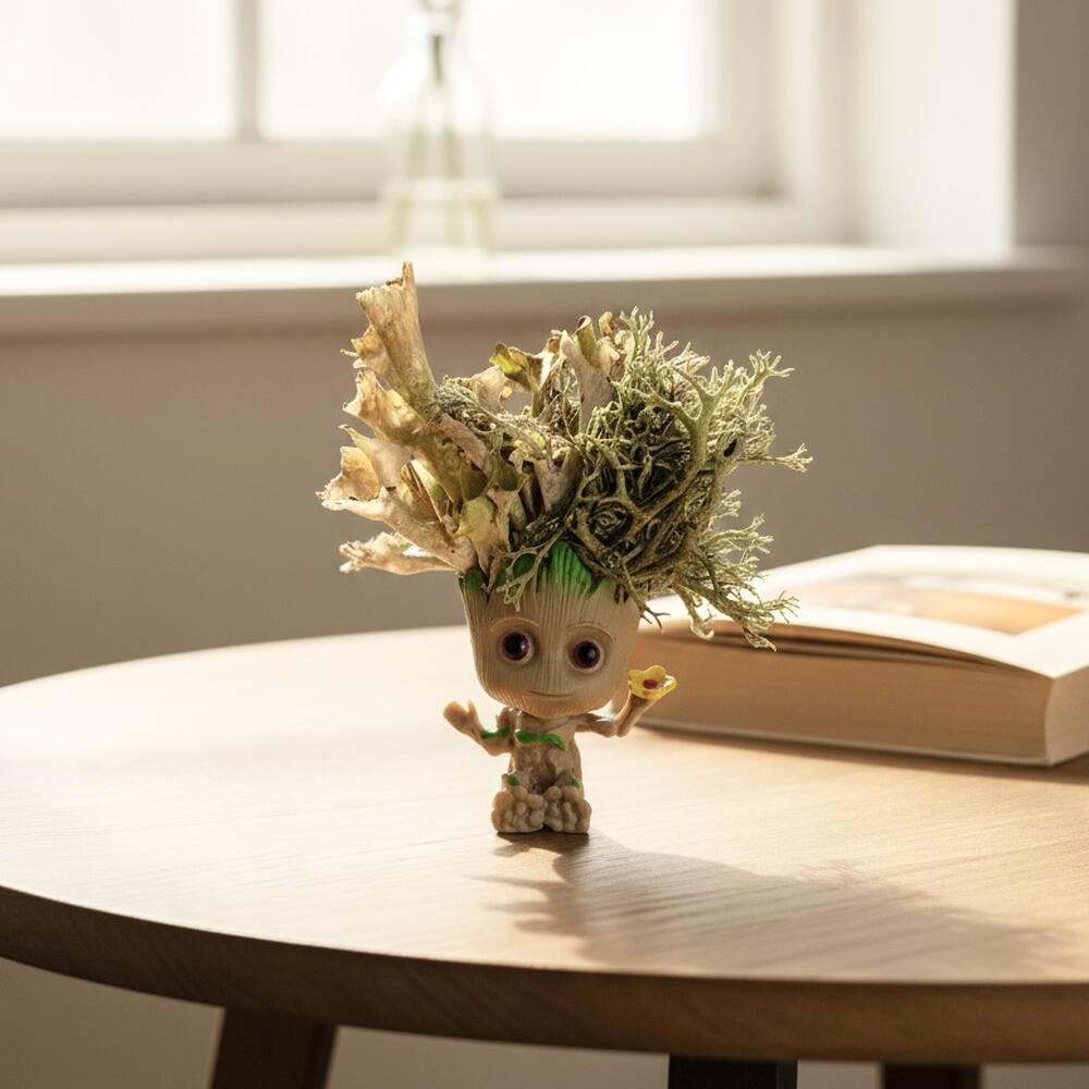 Micro Groot with a little flower "Forest Guardian"