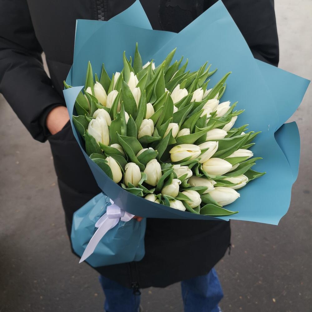 Букет из тюльпанов