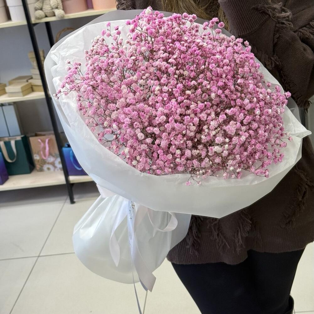 Букет из гипсофилы 🌸