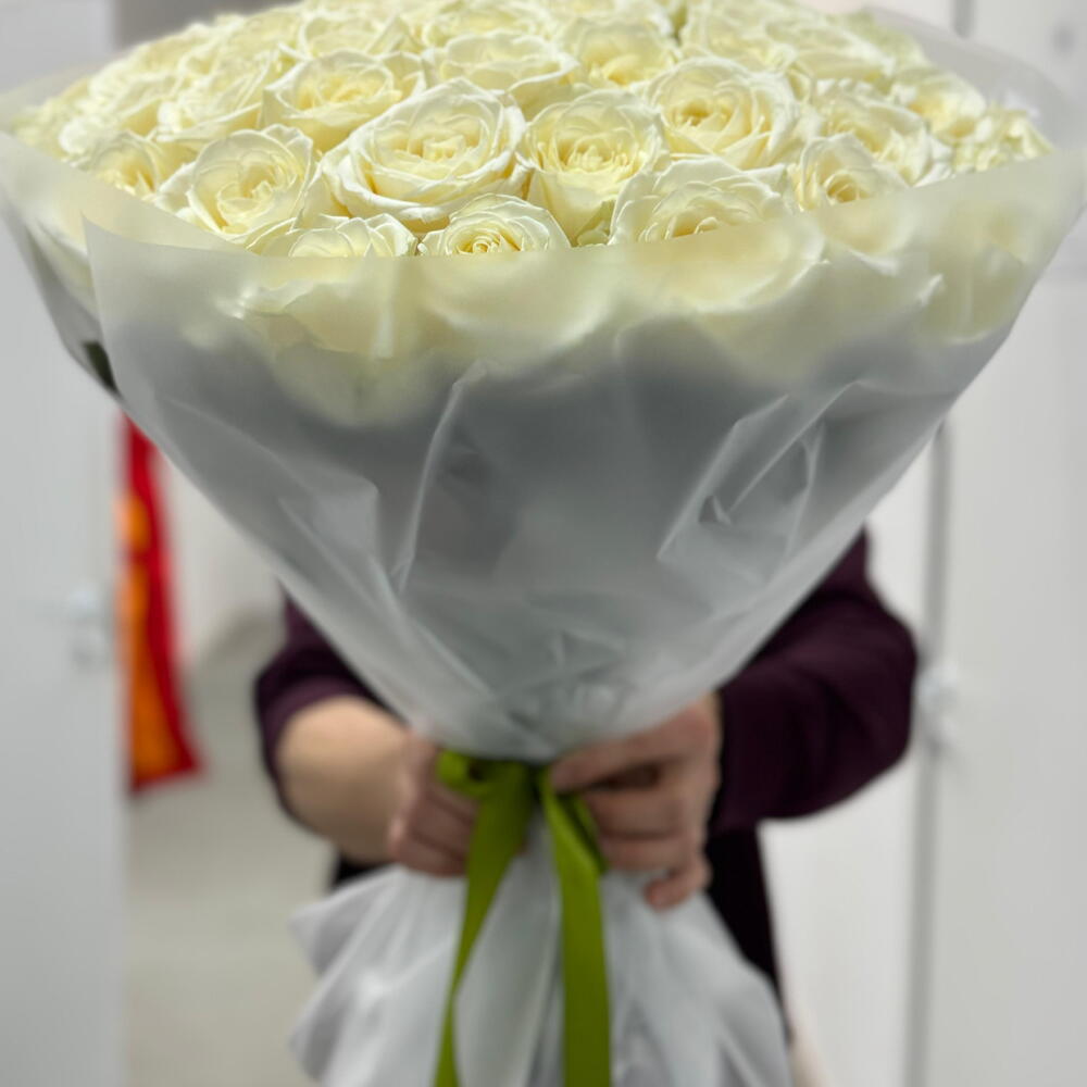 Роза белая