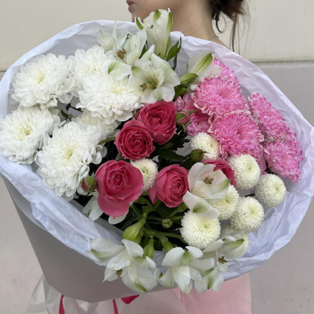 Летнее настроение ️, сборный букет из цветов 🌸