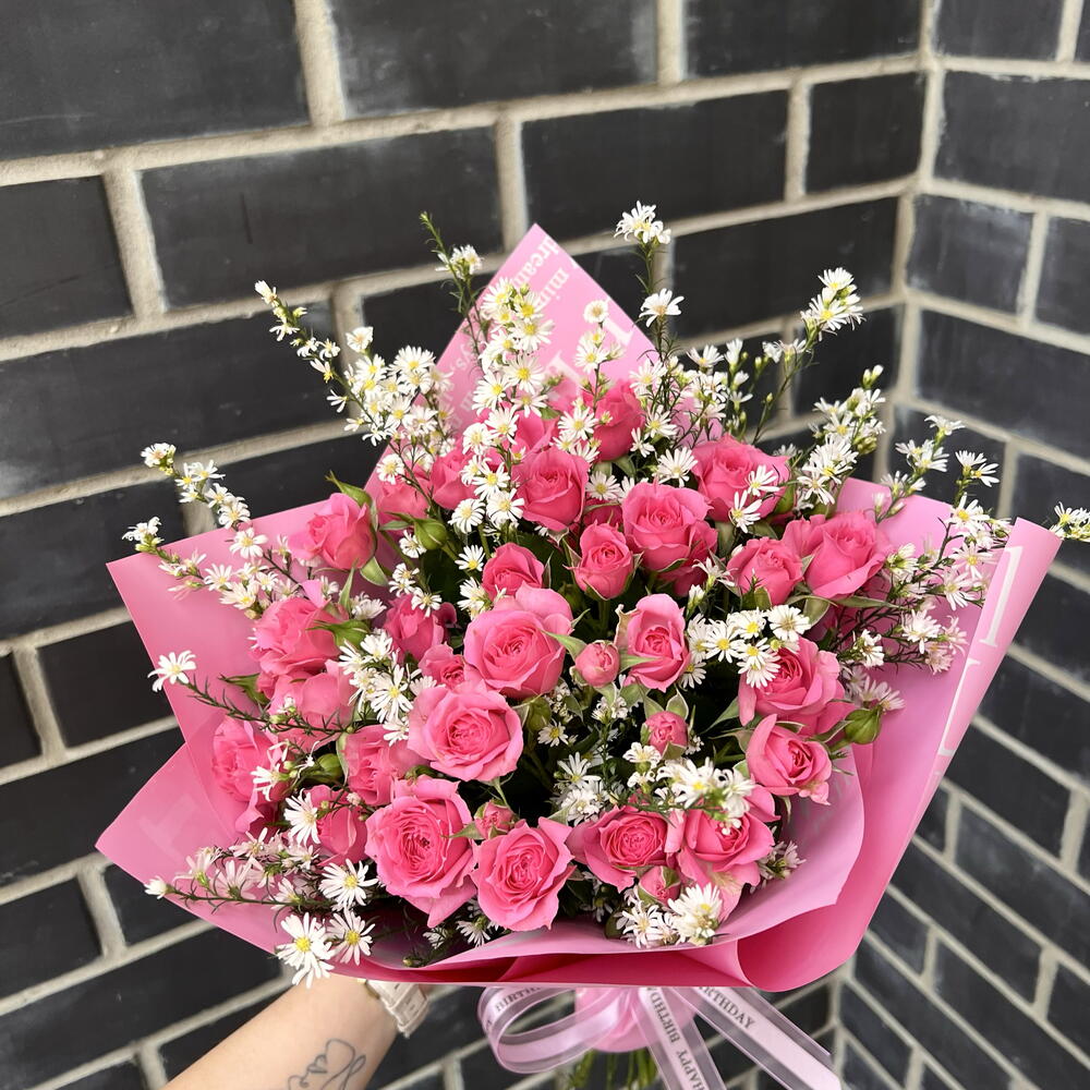 Букет «Pink delight»