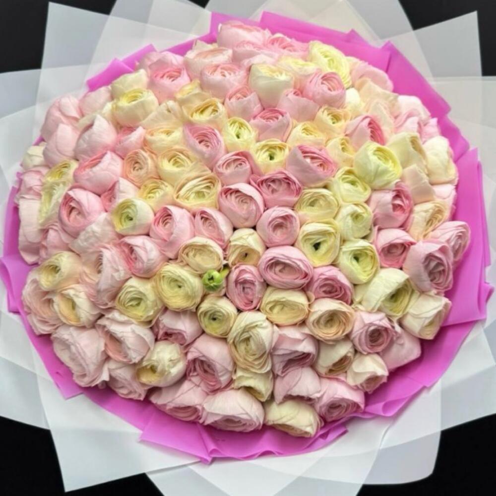 Букет из Ранункулюсов микс