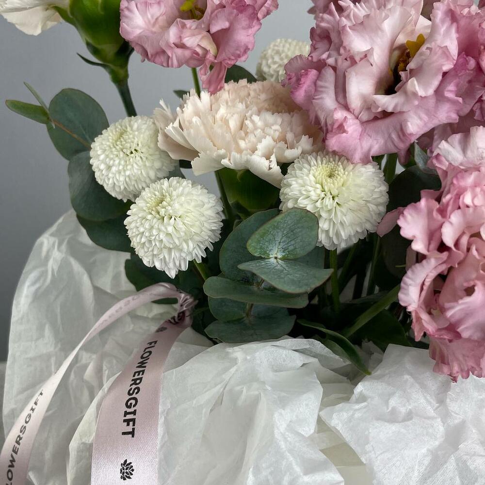 🌹 Коробка Wok от Flowersgift с цветами - 39