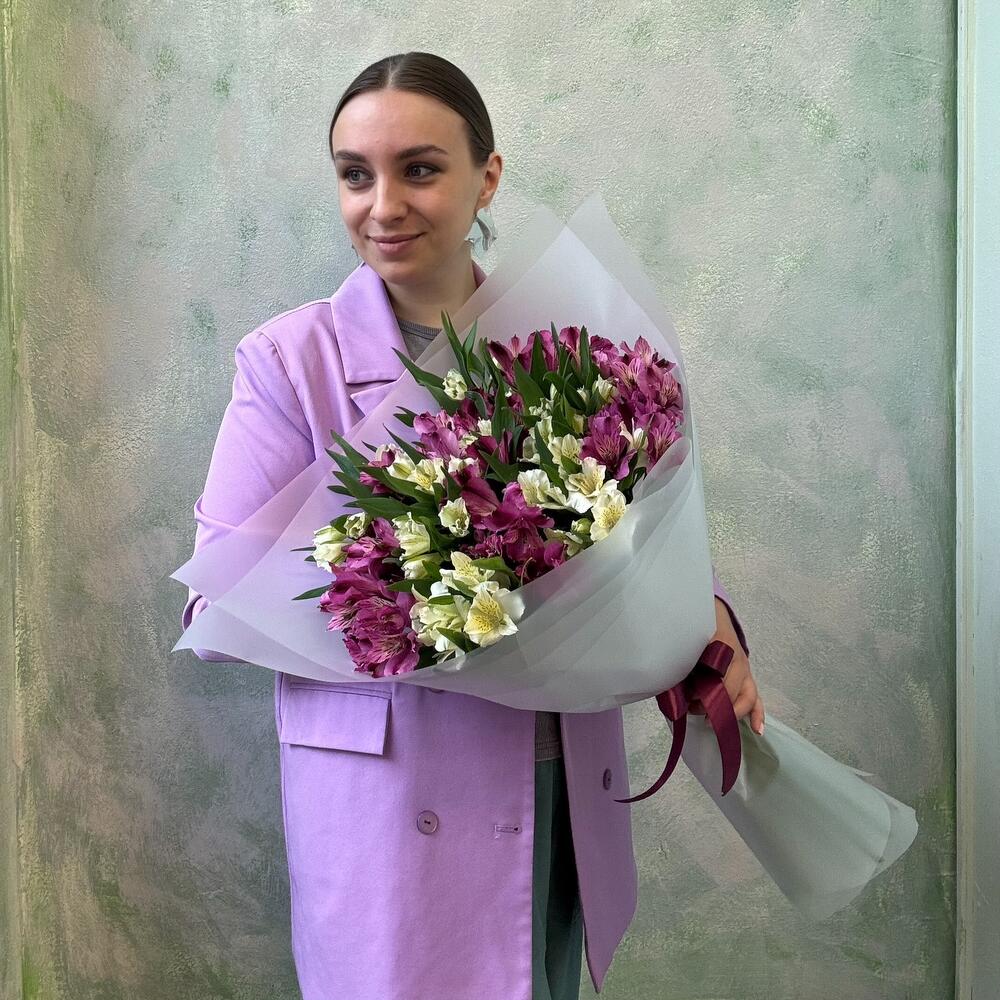 Альстромерия микс