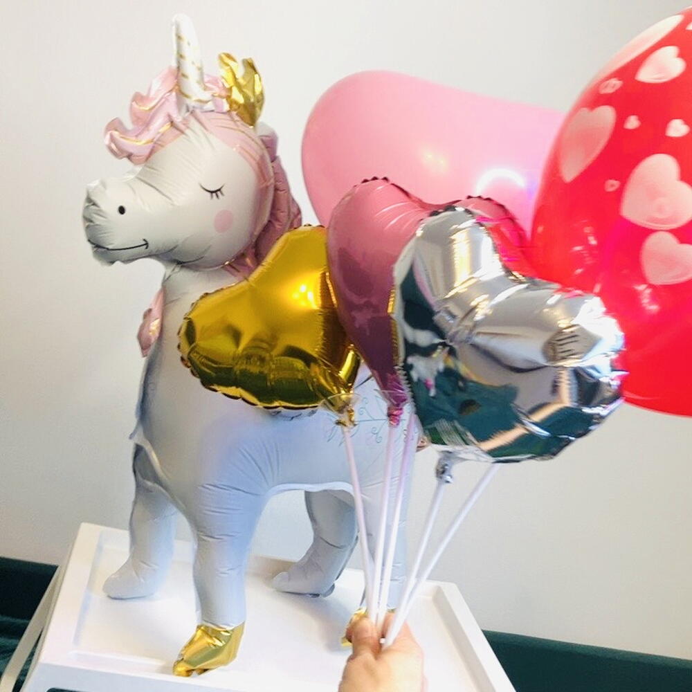 🦄 Топ Воздушные Шары Единорог 6 ШТ N0002/Хит Продаж