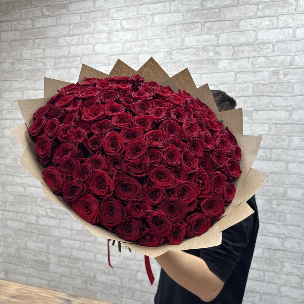 101 Роза с ароматом ♥️♥️♥️