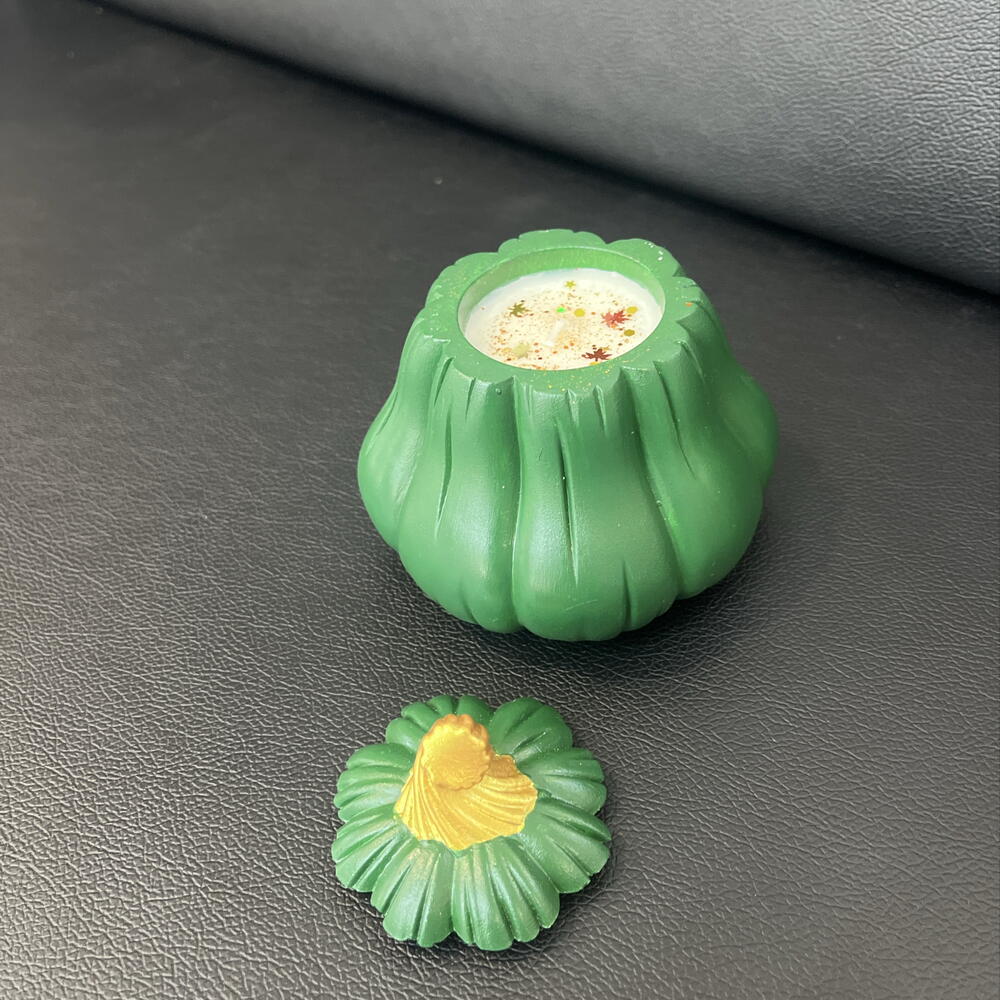 Свеча тыква 💚