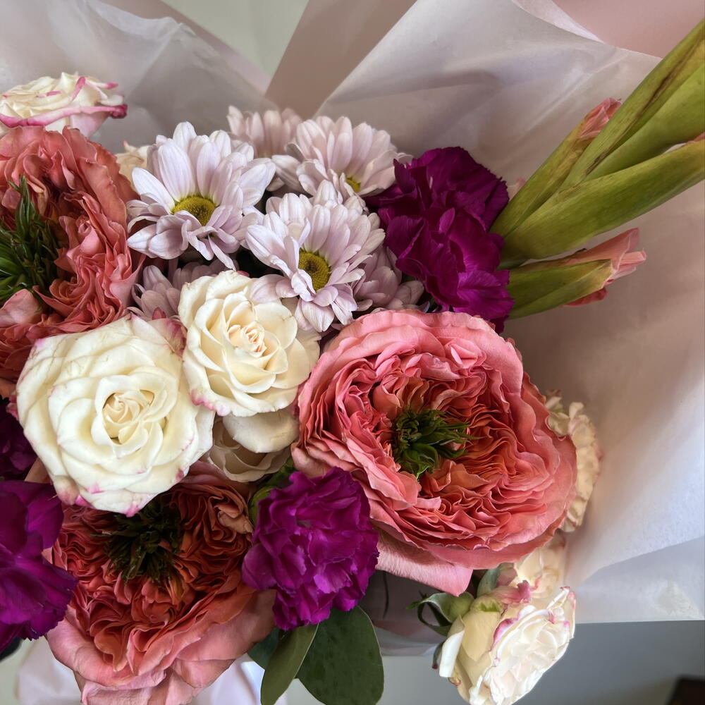 Розовый букет 💐