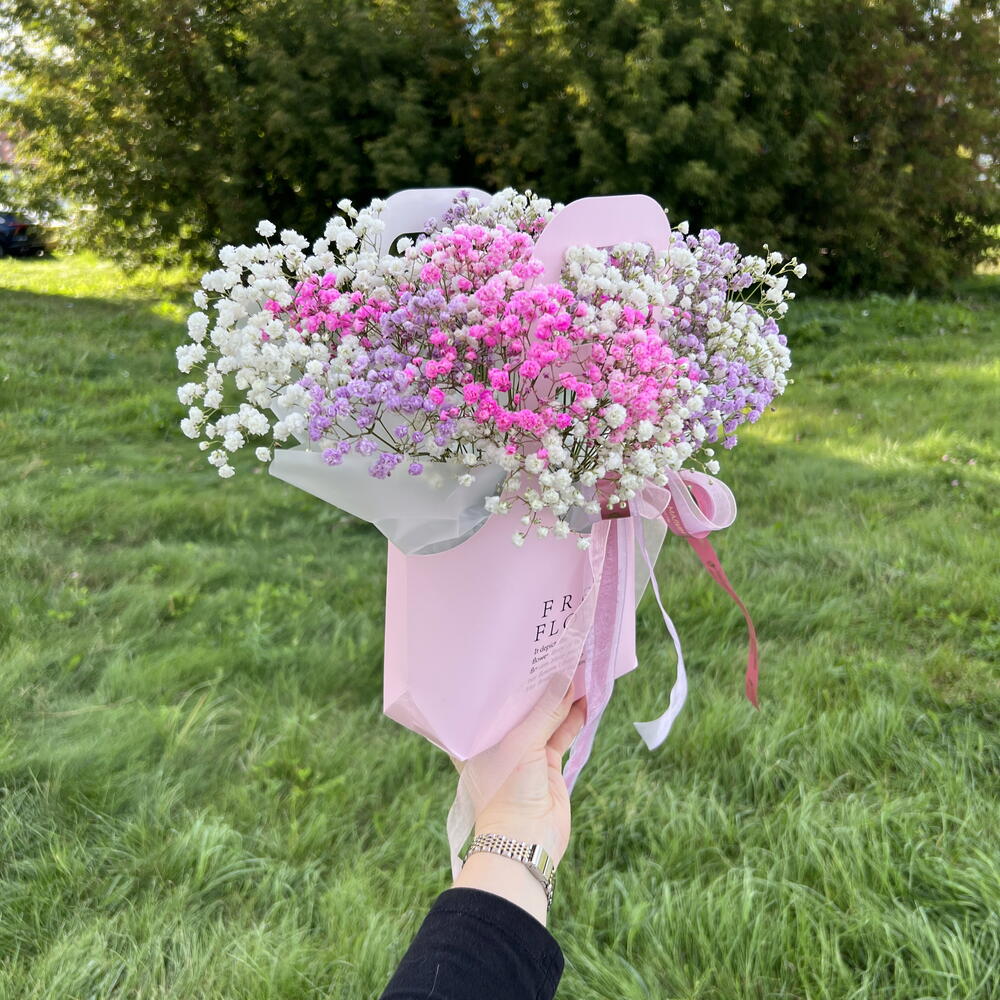 Гипсофила в сумочке💜