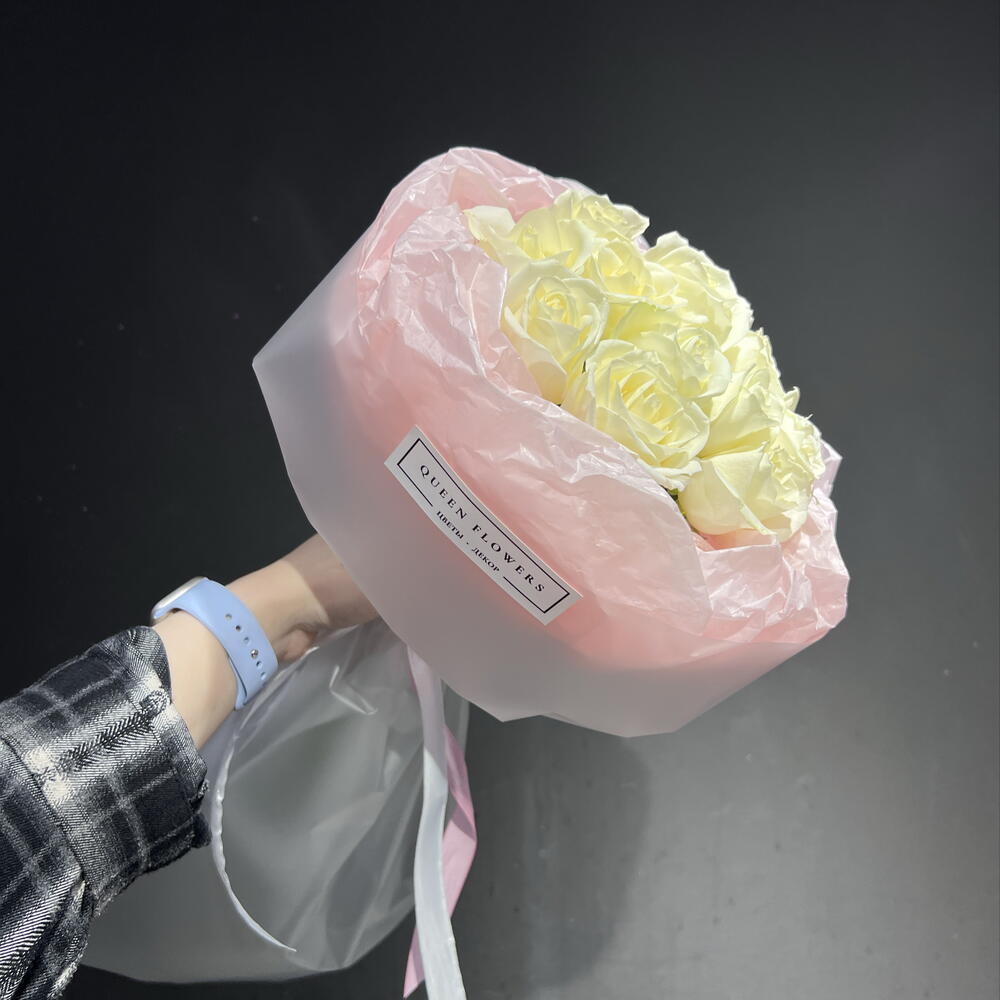 Букет комплимент из 11 роз Китай 50см🌸