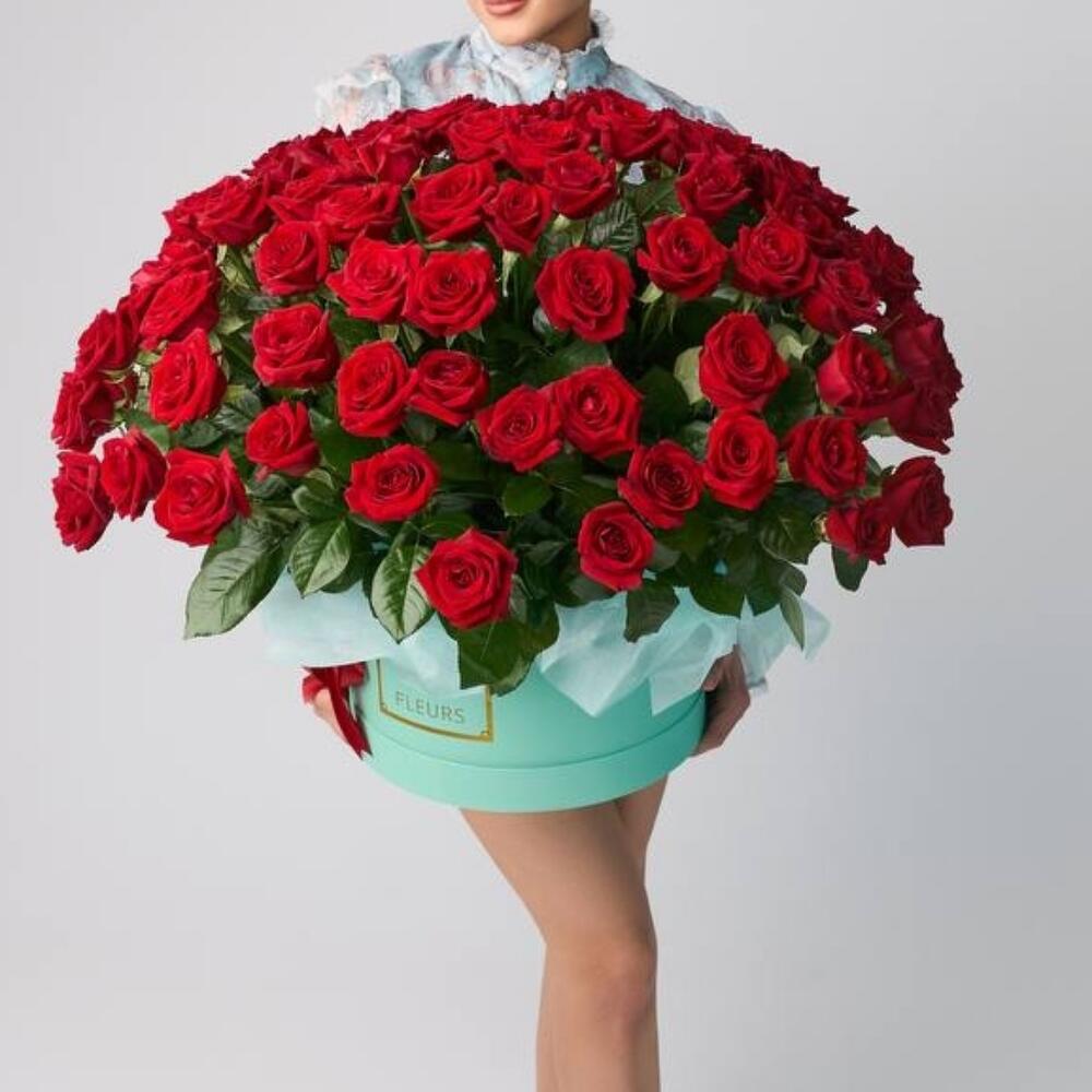 Цветы в коробке