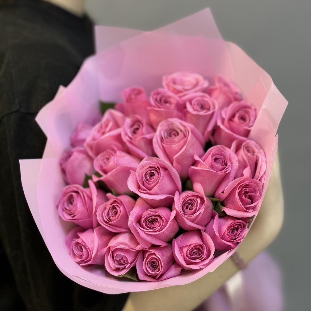 Розы розовые 25