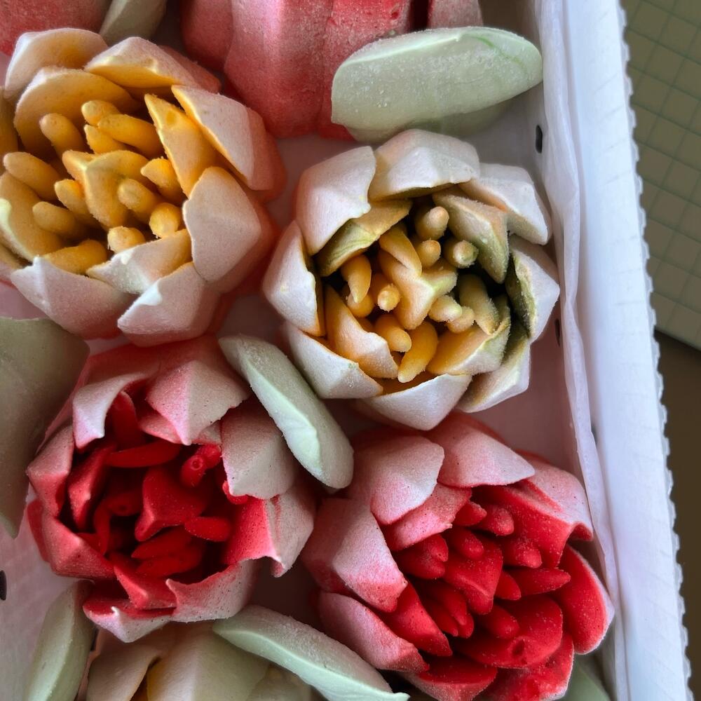 Зефирная коробочка карандаш