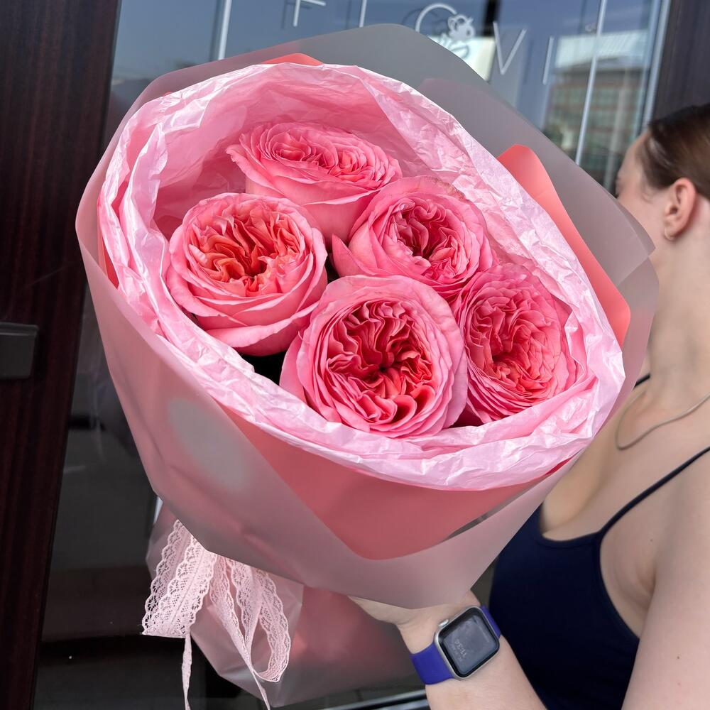 5 роз Pink Xpression «Нежный аромат»