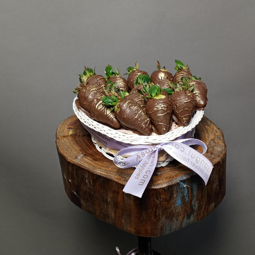 Клубника в шоколаде 15 штук
