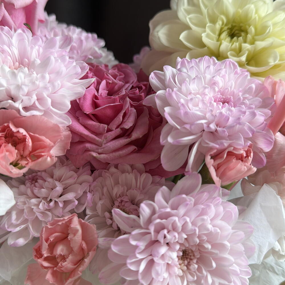 Сумочка с георгином 🌸