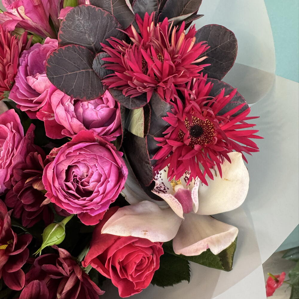 Букет страсть Орхидеи