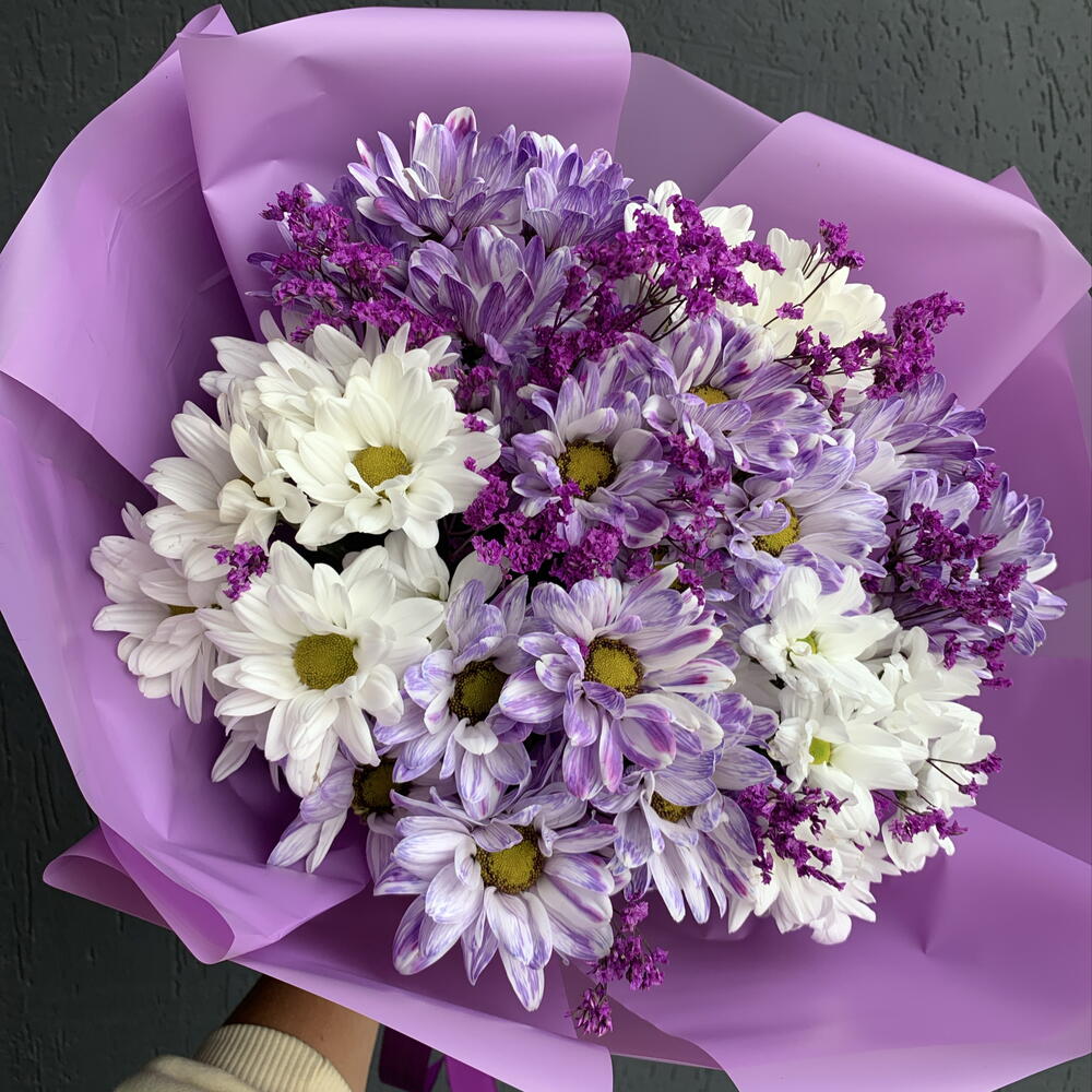 Ромашки фиолетовые 💜