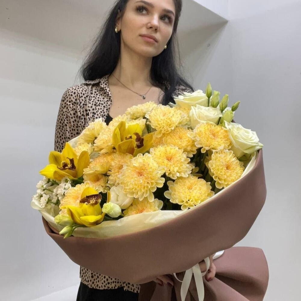 Букет Янтарный уют