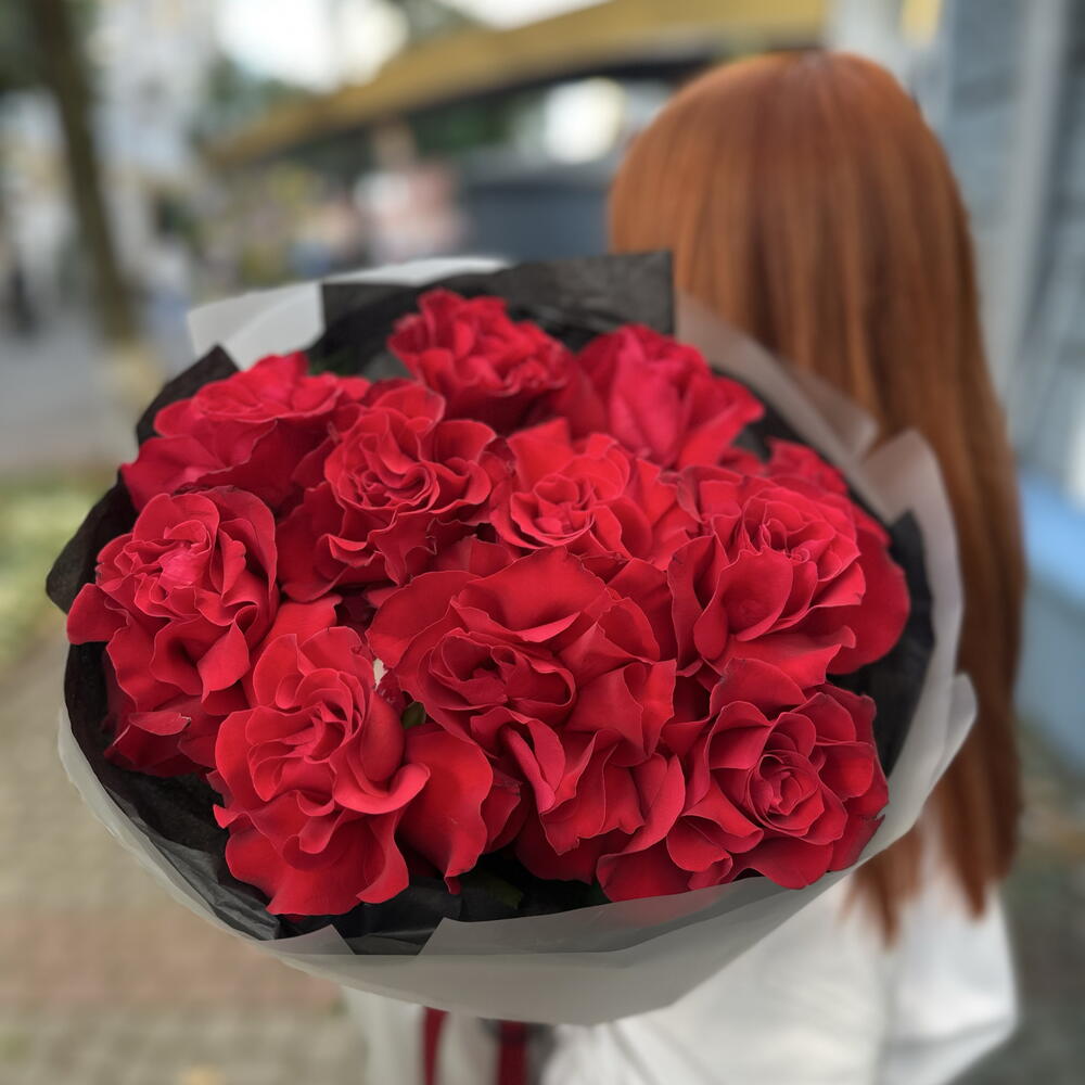 Французская роза букет
