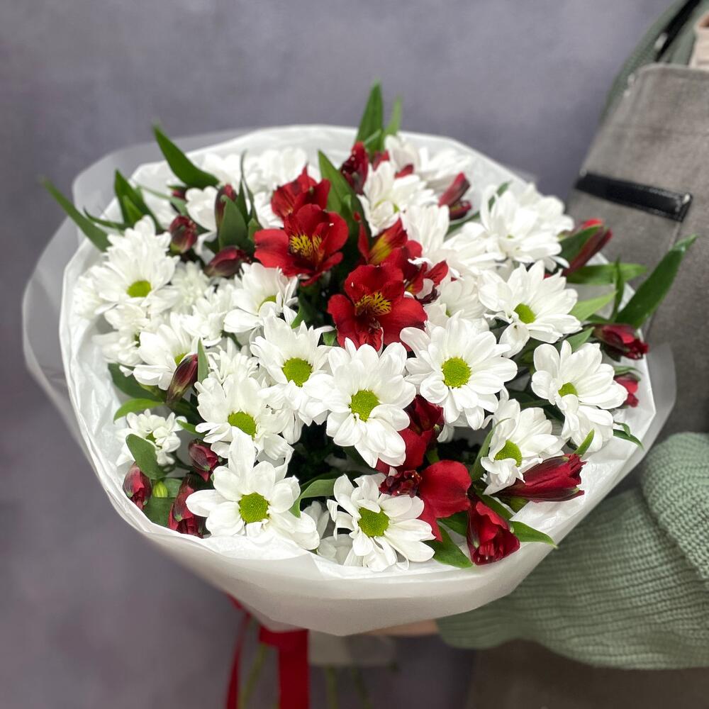 Букет из стойких цветов