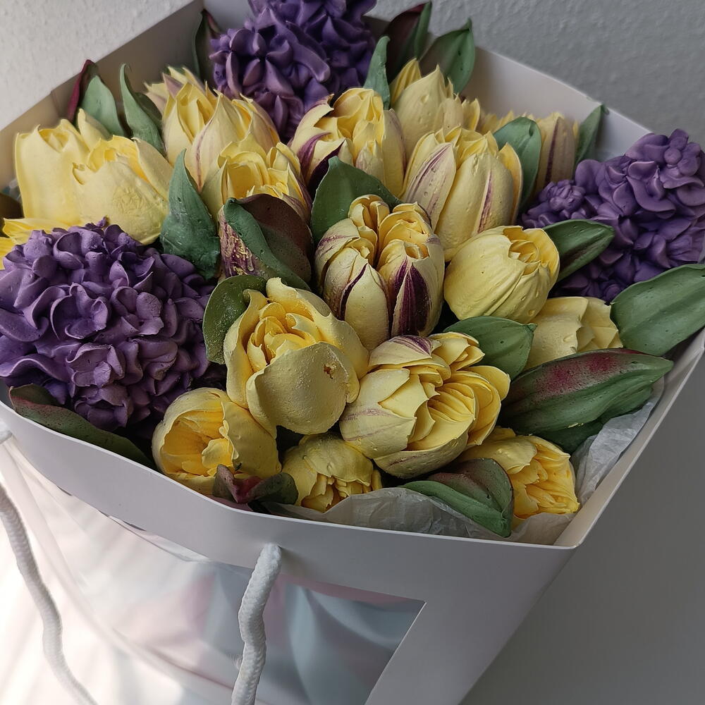 Зефирный букет 18