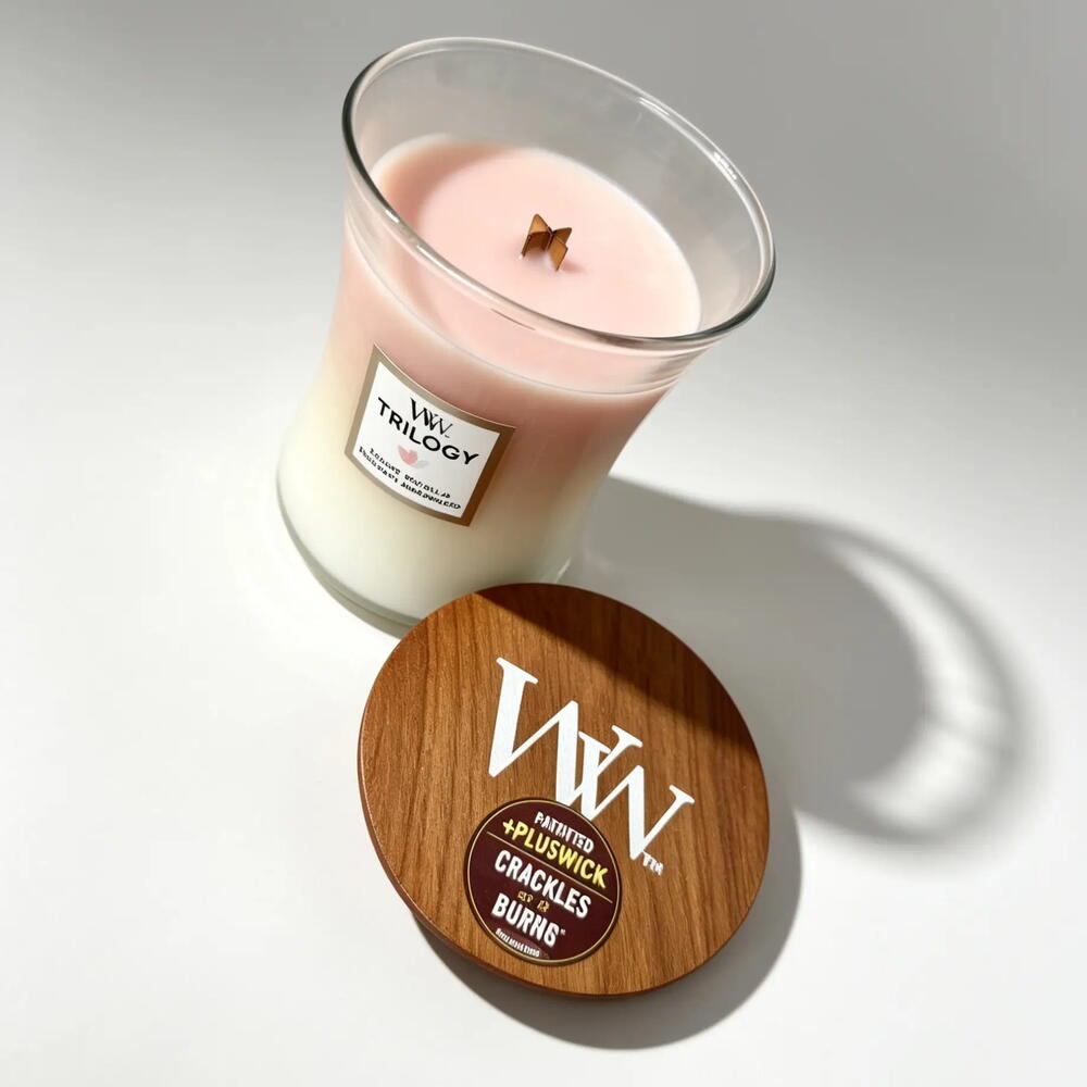 Ароматическая свеча WoodWick Отдых на острове, средняя тройная 275 гр