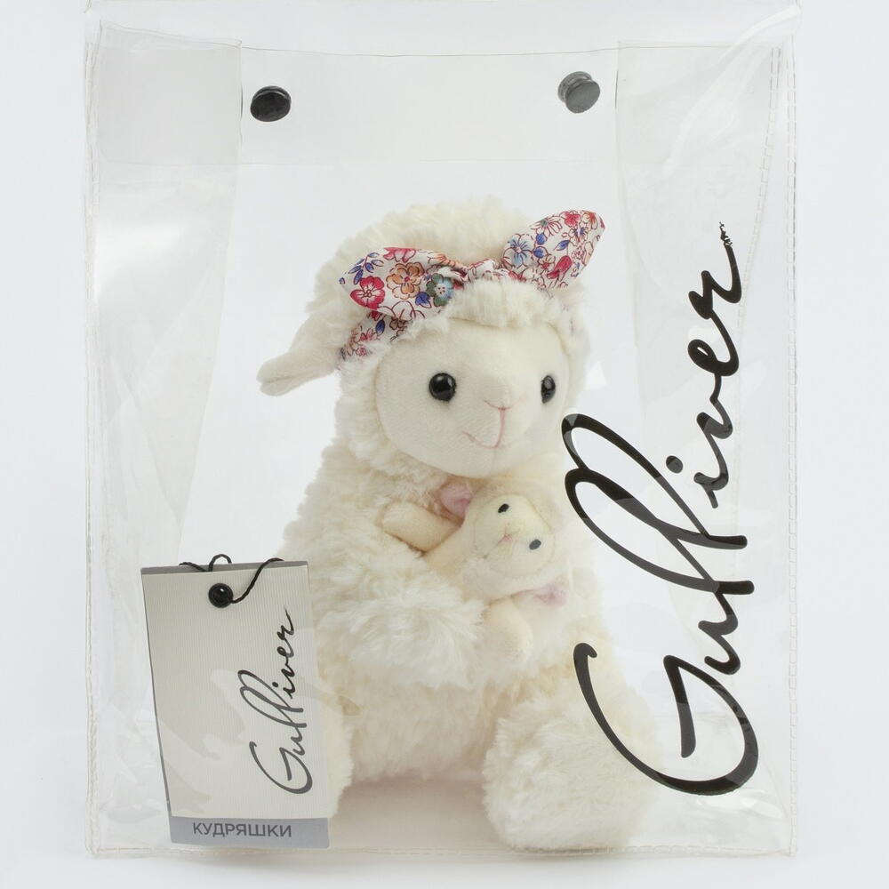 Мягкая игрушка Gulliver Овечка мама, 19 см, коллекция Curls