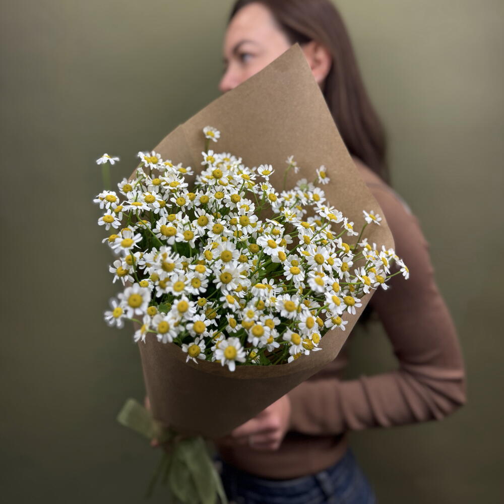 Букет из ромашки мини