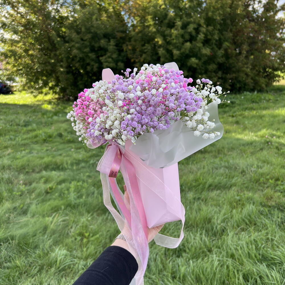 Гипсофила в сумочке💜