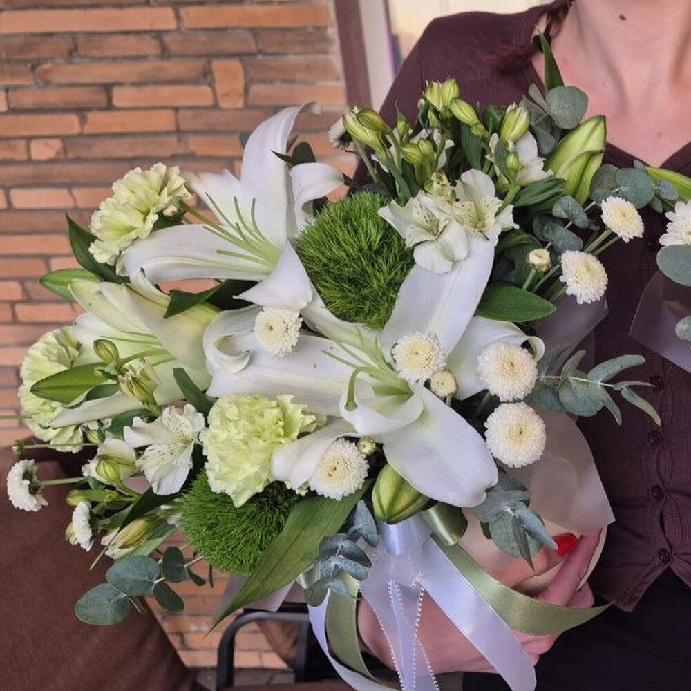 Коробка в зеленых оттенках💚