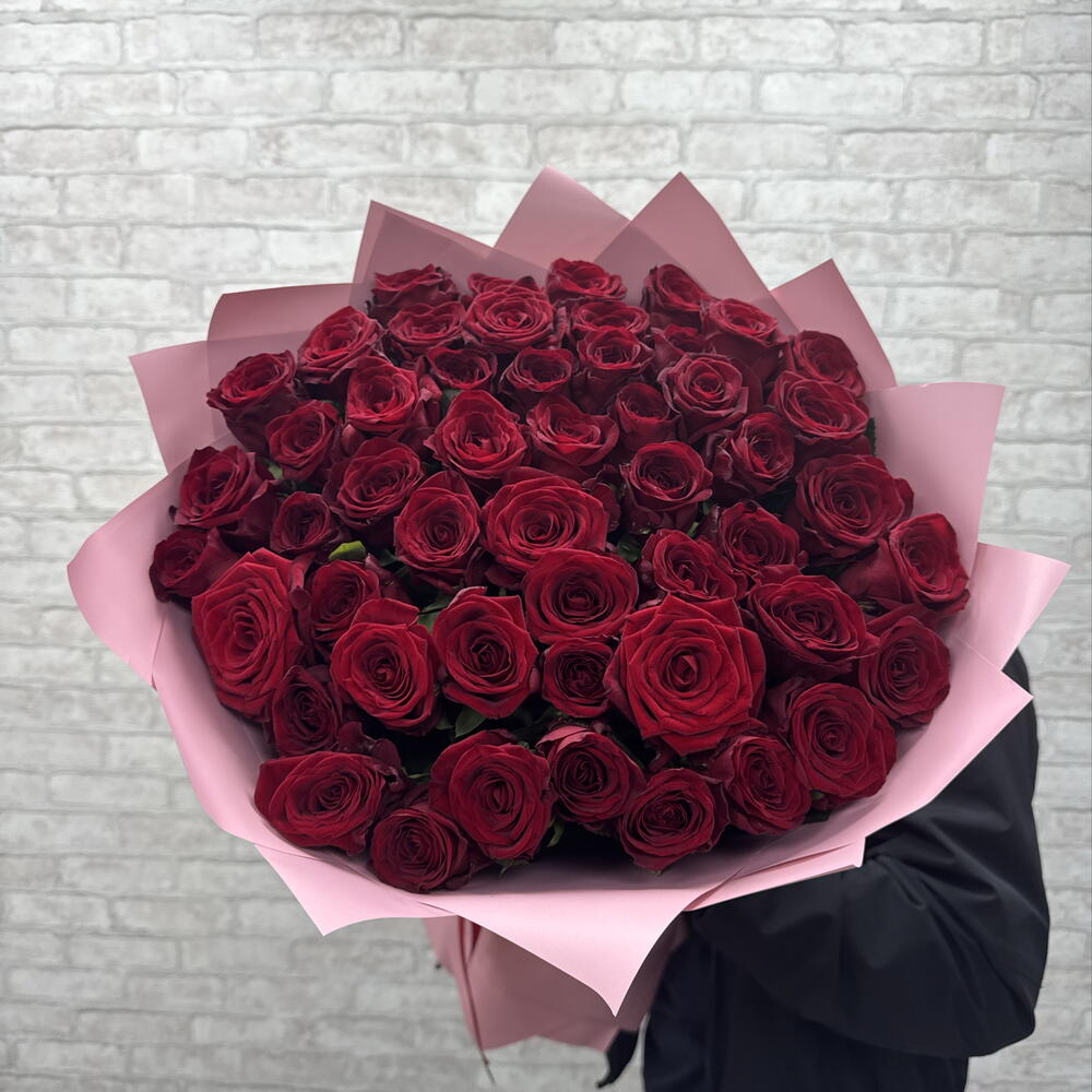 Красные розы 🌹🌹🌹60см