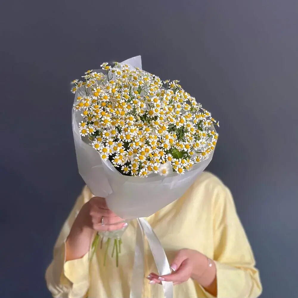 Букет с ромашками