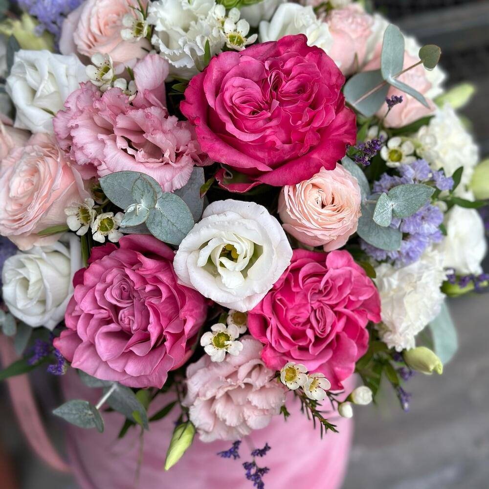 Коробка с цветами 🌸