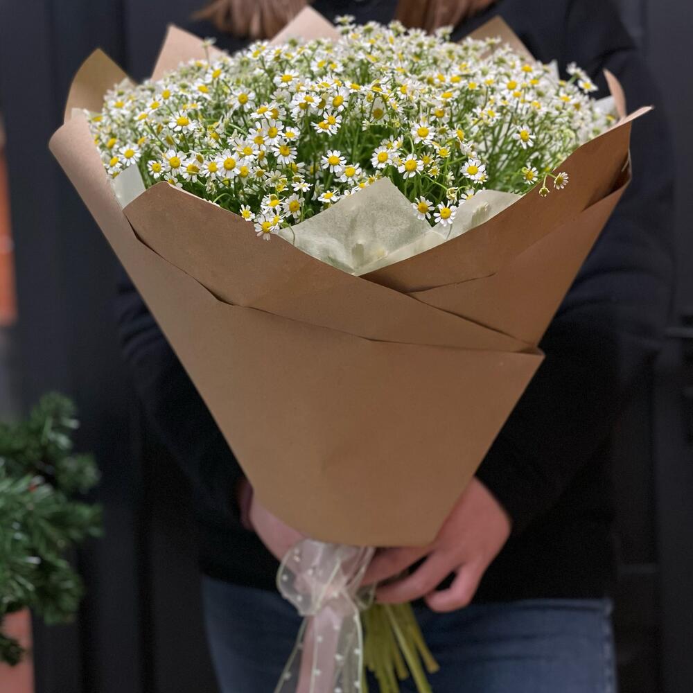 Букет "Ромашки" из ромашек
