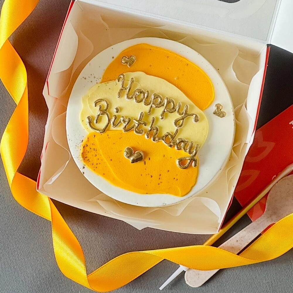 Cake Happy Birthday 🧡