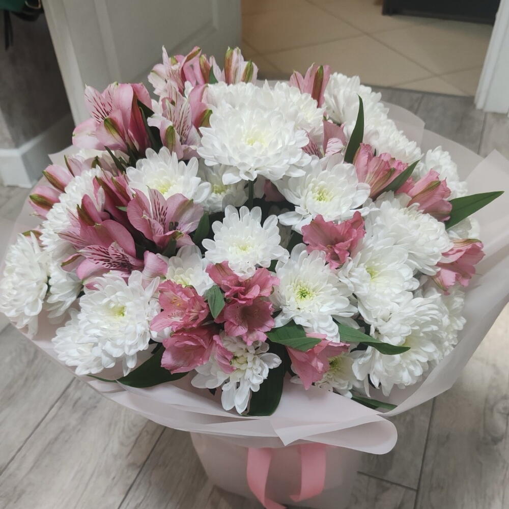 Букетик хризантем  💕💕💕