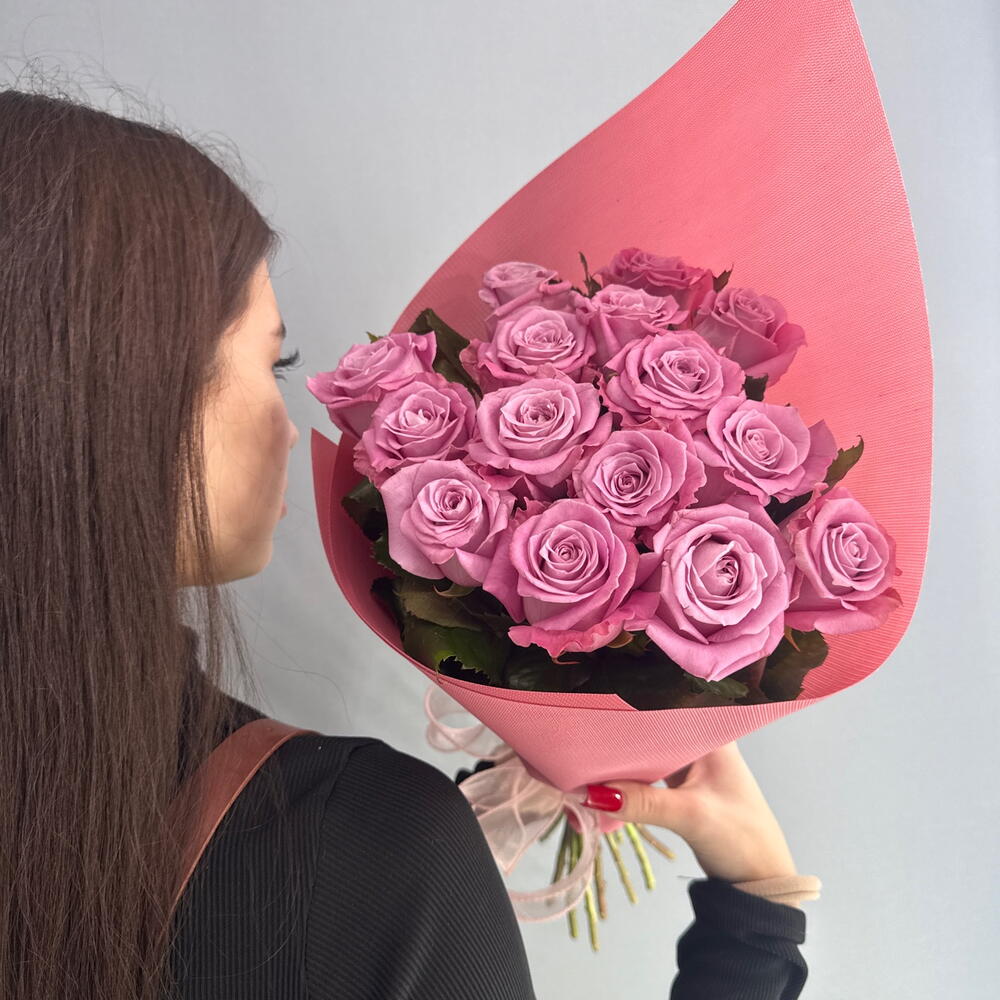 Монобукет из роз сорта Маритим 15шт